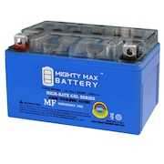 MIGHTY MAX BATTERY YTX7A-BS GEL 12V 6AH Battery for SYM 1130 Fiddle ll 125 (2010 -2011) YTX7A-BSGEL97